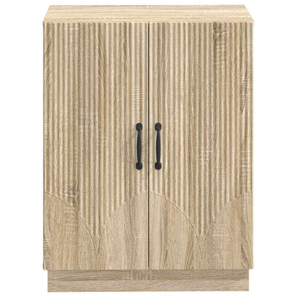 vidaXL Bathroom Storage Cainet HOORN Sonoma Oak 59.5 x 31 x 77 cm