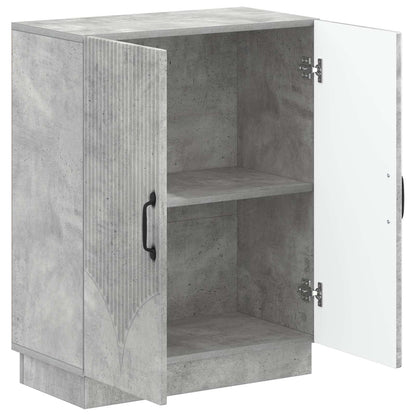vidaXL Bathroom Storage Cainet HOORN Concrete Grey 59.5 x 31 x 77 cm