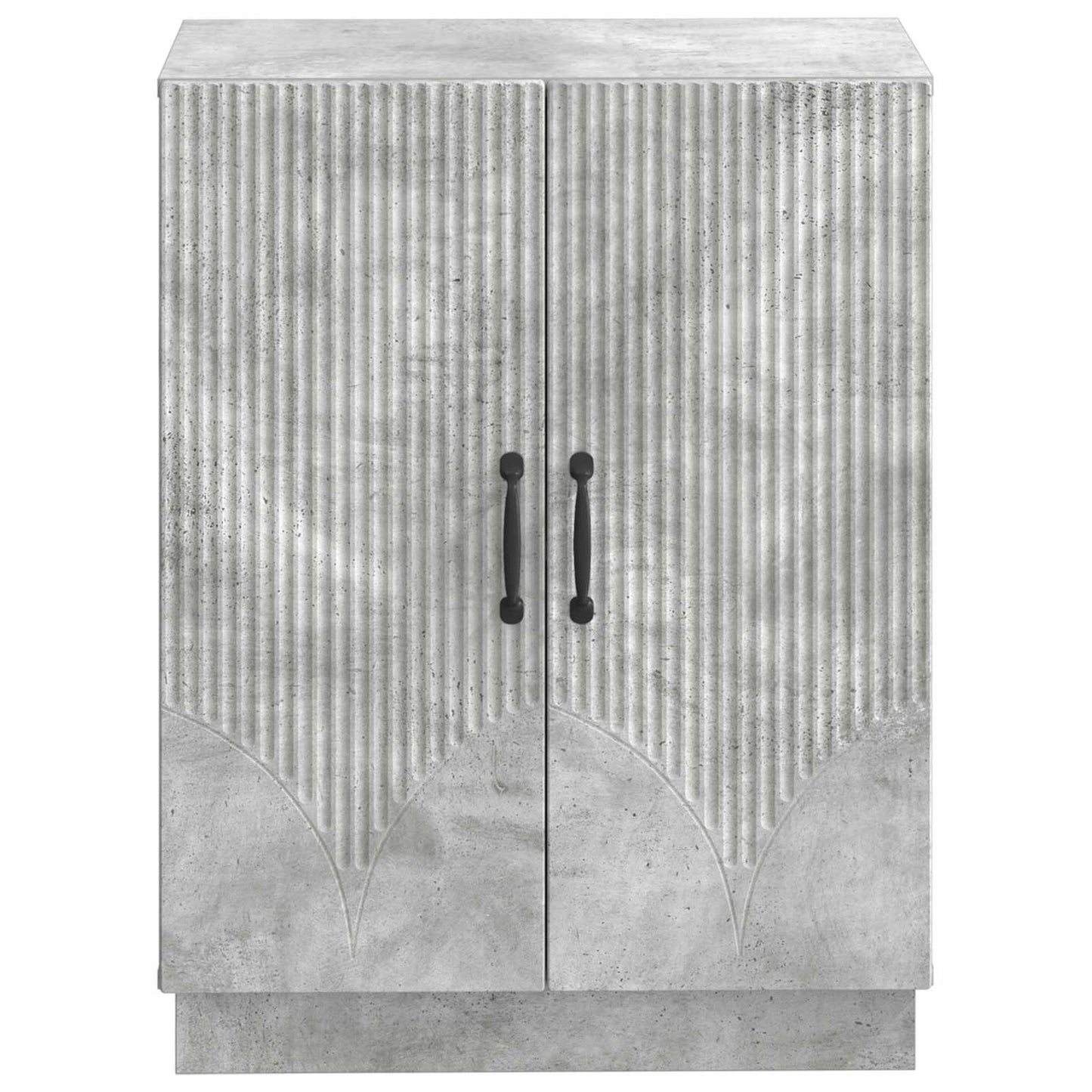 vidaXL Bathroom Storage Cainet HOORN Concrete Grey 59.5 x 31 x 77 cm