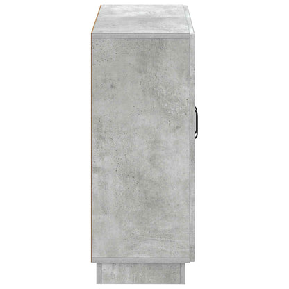 vidaXL Bathroom Storage Cainet HOORN Concrete Grey 59.5 x 31 x 77 cm