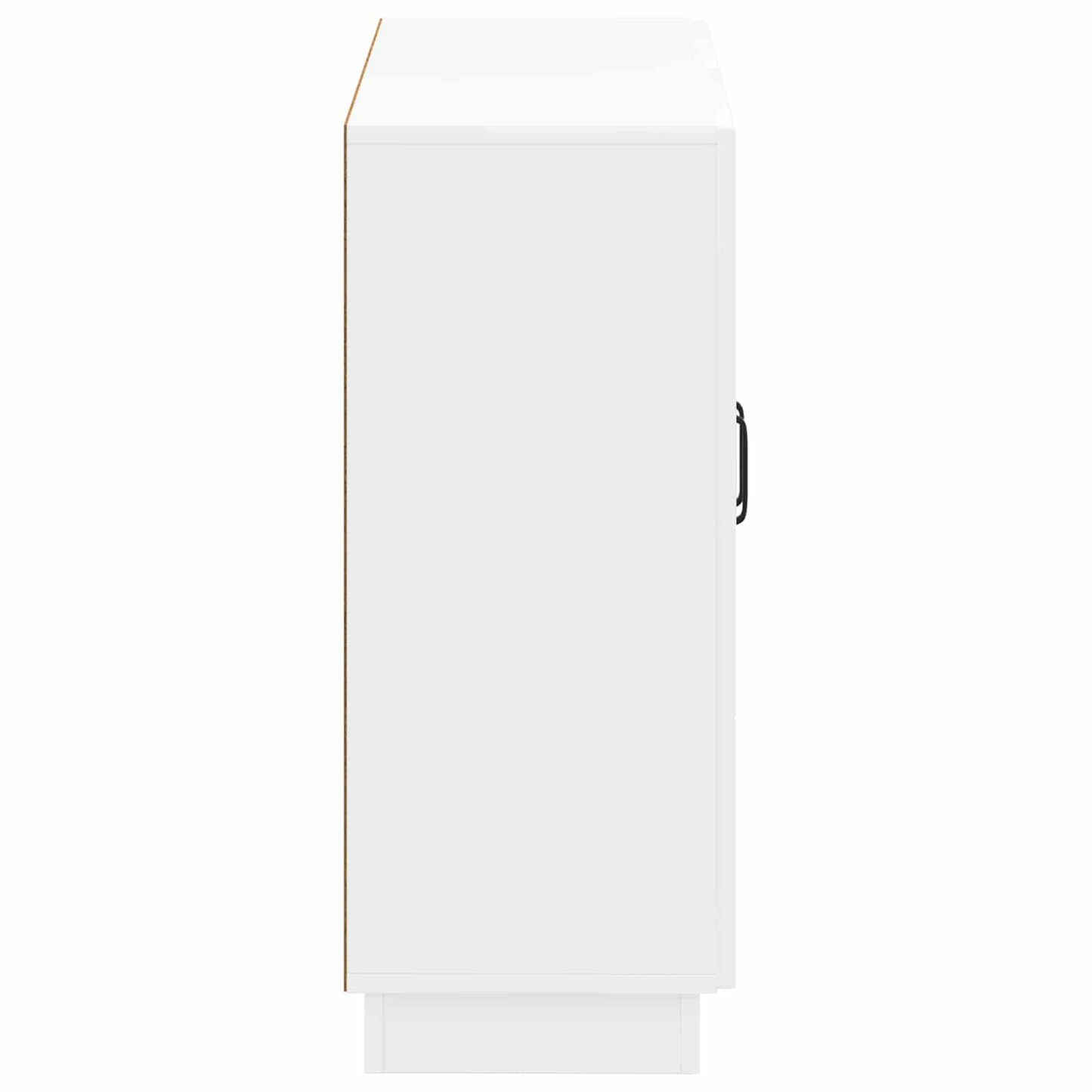 vidaXL Bathroom Storage Cainet HOORN High Gloss White