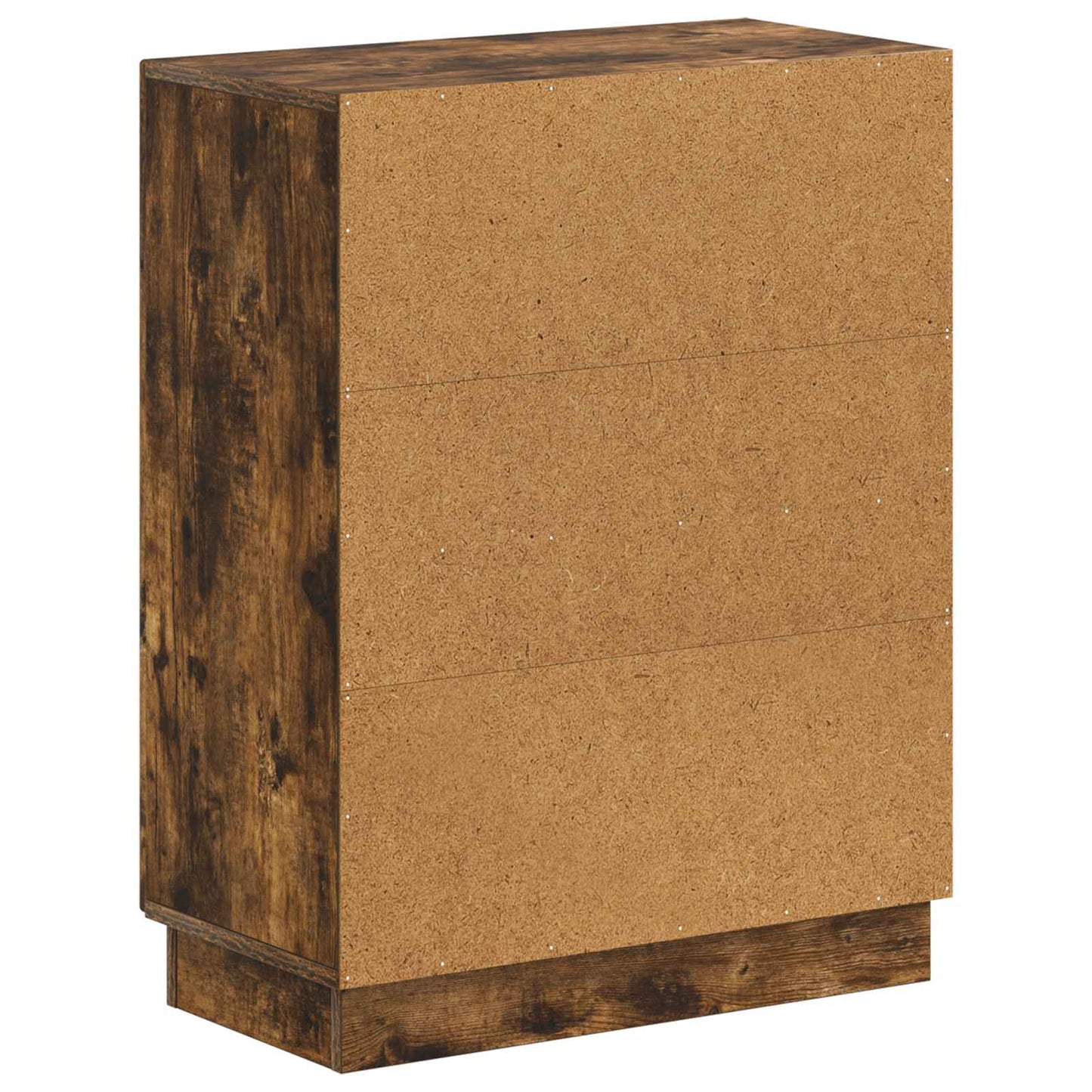 vidaXL Bathroom Storage Cainet HOORN Smoked Oak 59.5 x 31 x 77 cm