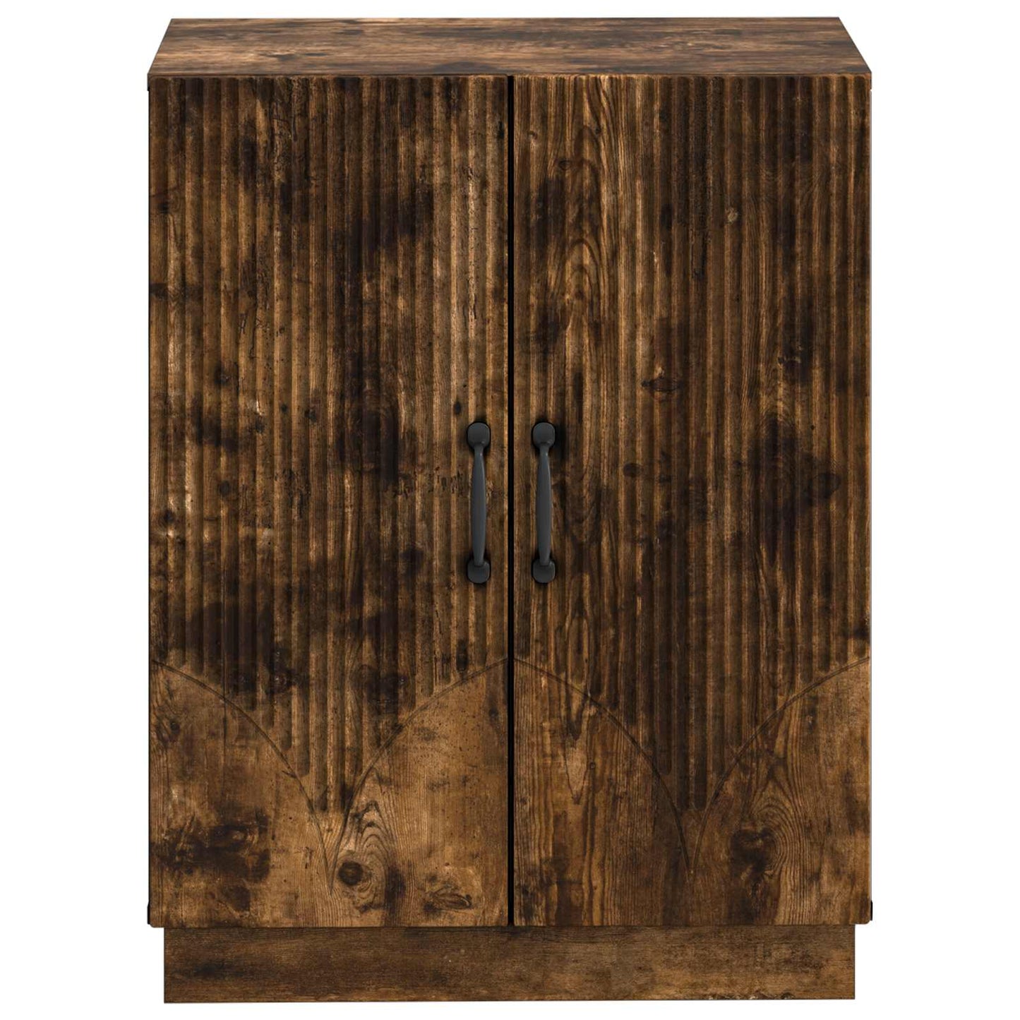 vidaXL Bathroom Storage Cainet HOORN Smoked Oak 59.5 x 31 x 77 cm