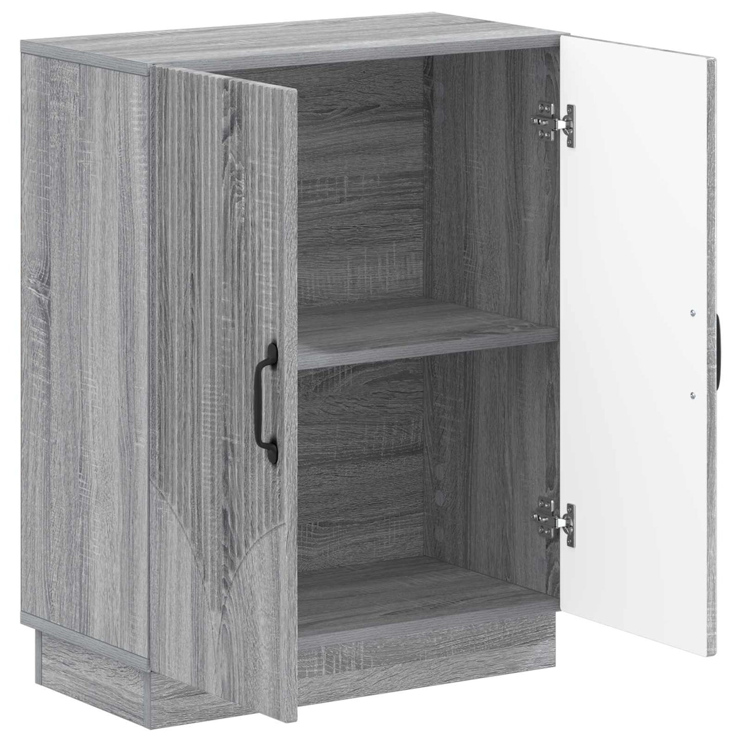 vidaXL Bathroom Storage Cainet HOORN Grey Sonoma 59.5 x 31 x 77 cm