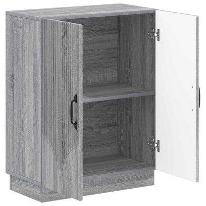 vidaXL Bathroom Storage Cainet HOORN Grey Sonoma 59.5 x 31 x 77 cm