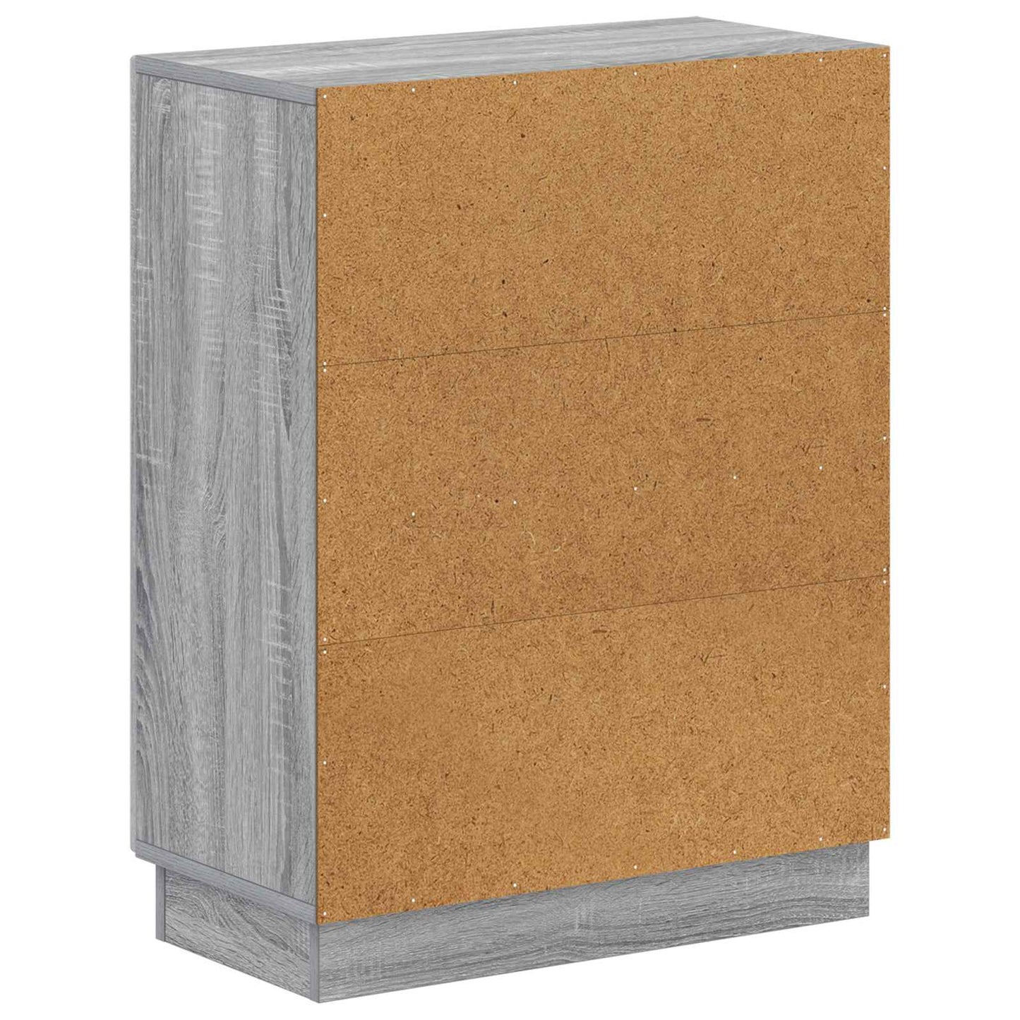 vidaXL Bathroom Storage Cainet HOORN Grey Sonoma 59.5 x 31 x 77 cm