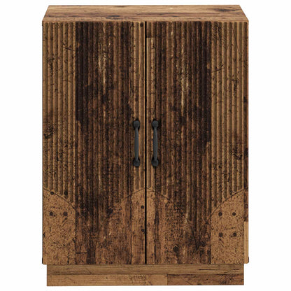 vidaXL Bathroom Storage Cainet HOORN Old Wood 59.5 x 31 x 77 cm