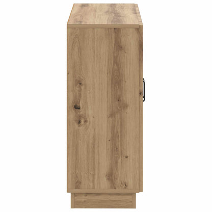 vidaXL Bathroom Storage Cainet HOORN Artisan Oak 59.5 x 31 x 77 cm