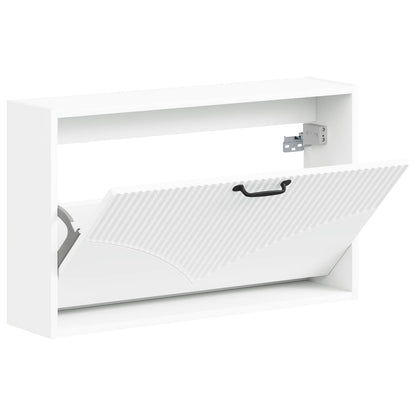 vidaXL Wall-Mounted Shoe Cabinet HOORN 71 x 17 x 43 cm Engineered Wood