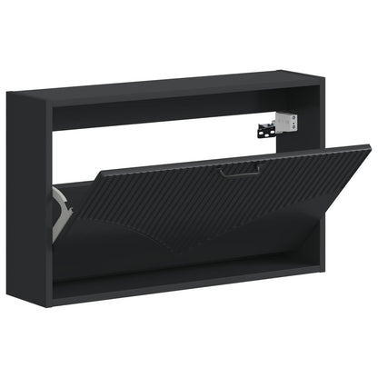 vidaXL Wall-Mounted Shoe Cabinet HOORN 71 x 17 x 43 cm Engineered Wood