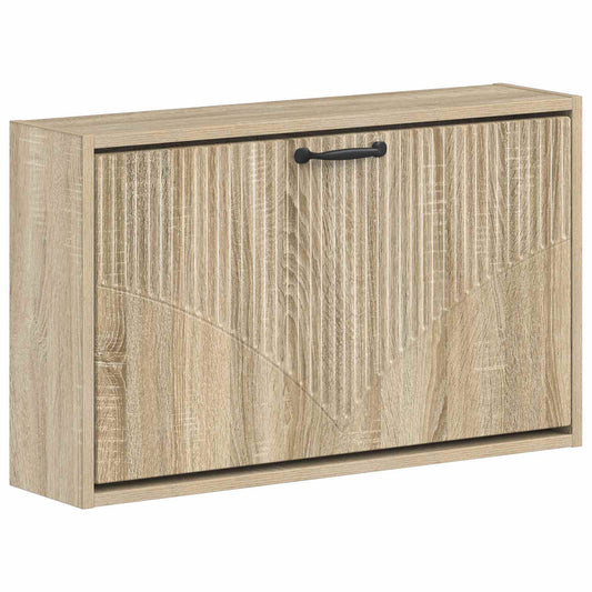 vidaXL Wall-Mounted Shoe Cabinet HOORN 71 x 17 x 43 cm Engineered Wood