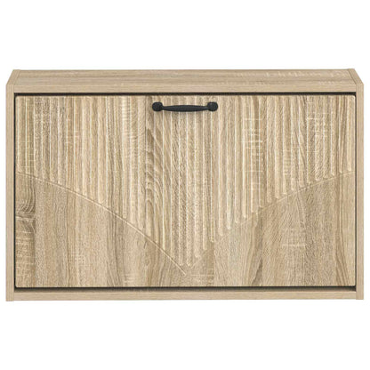 vidaXL Wall-Mounted Shoe Cabinet HOORN 71 x 17 x 43 cm Engineered Wood