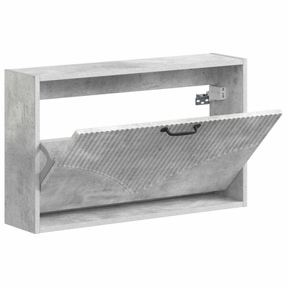vidaXL Wall-Mounted Shoe Cabinet HOORN 71 x 17 x 43 cm Engineered Wood
