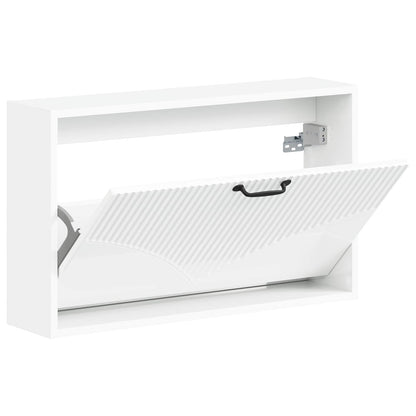 vidaXL Wall-Mounted Shoe Cabinet HOORN 71 x 17 x 43 cm Engineered Wood