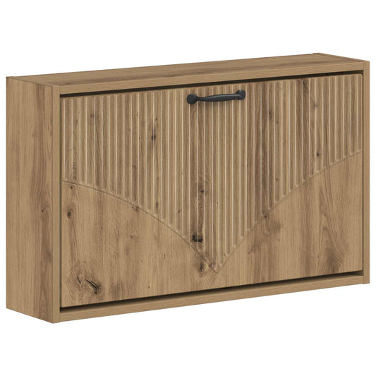vidaXL Wall-Mounted Shoe Cabinet HOORN 71 x 17 x 43 cm Engineered Wood