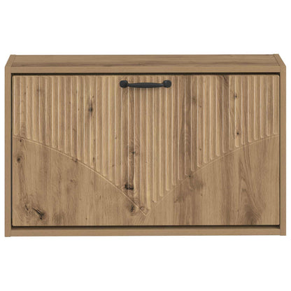vidaXL Wall-Mounted Shoe Cabinet HOORN 71 x 17 x 43 cm Engineered Wood