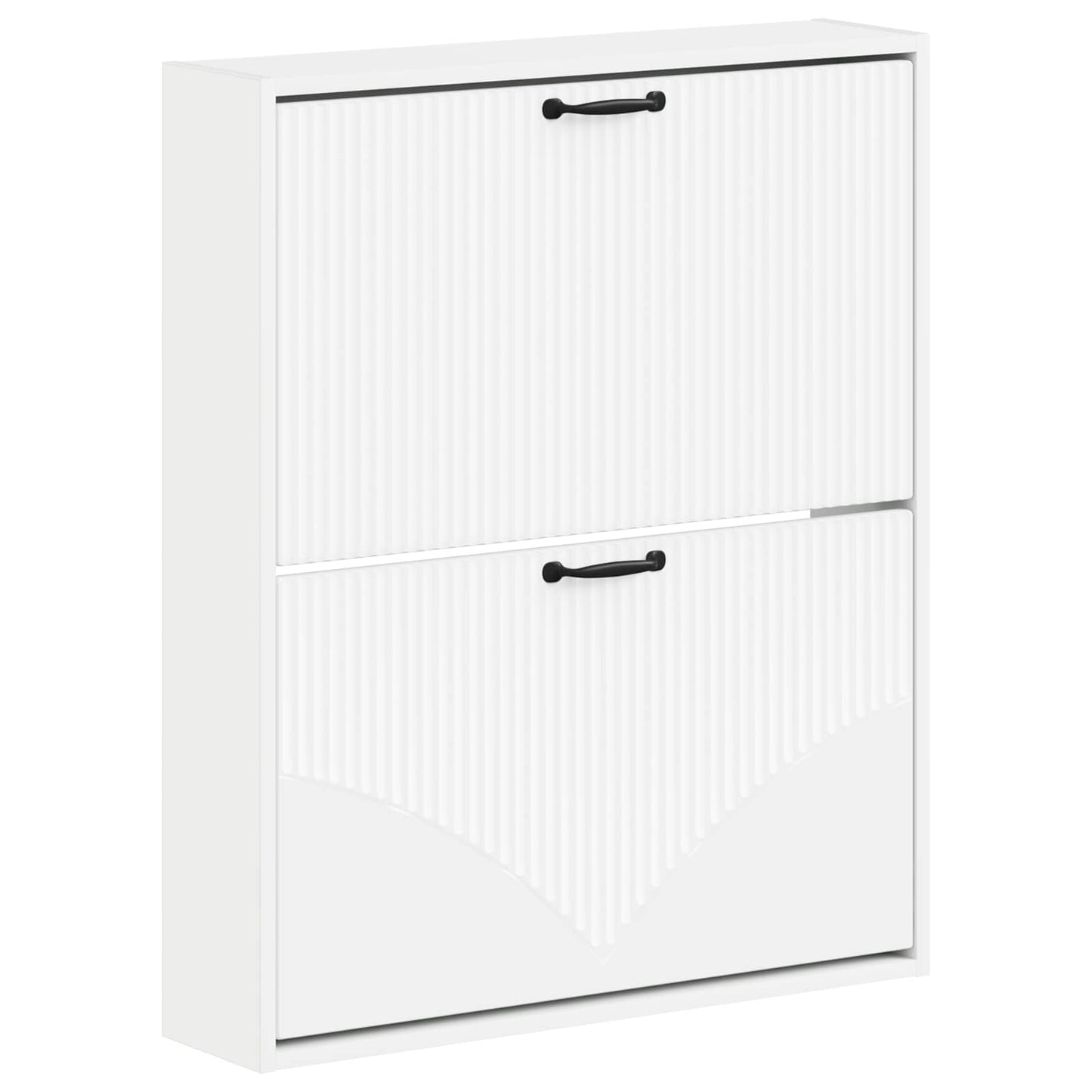 vidaXL Wall-Mounted Shoe Cabinet HOORN 71 x 17 x 86 cm Engineered Wood