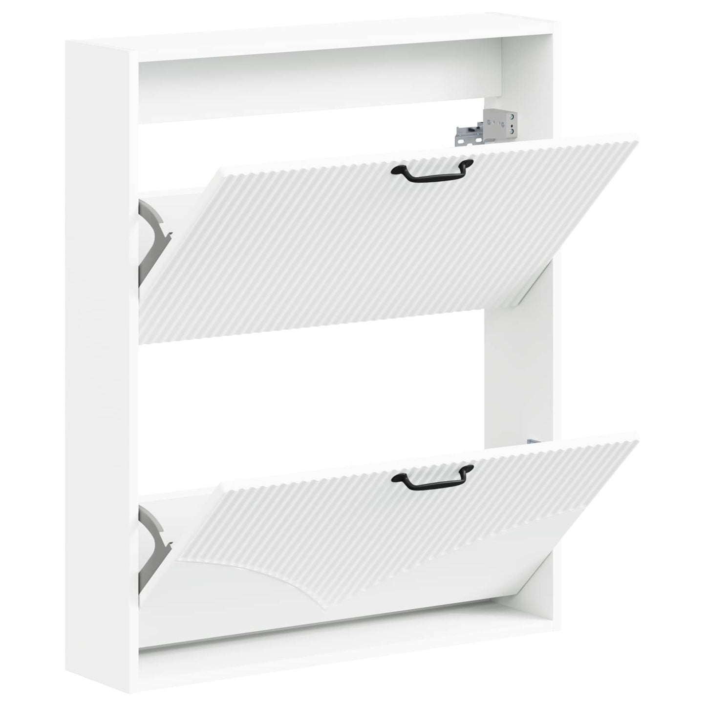 vidaXL Wall-Mounted Shoe Cabinet HOORN 71 x 17 x 86 cm Engineered Wood