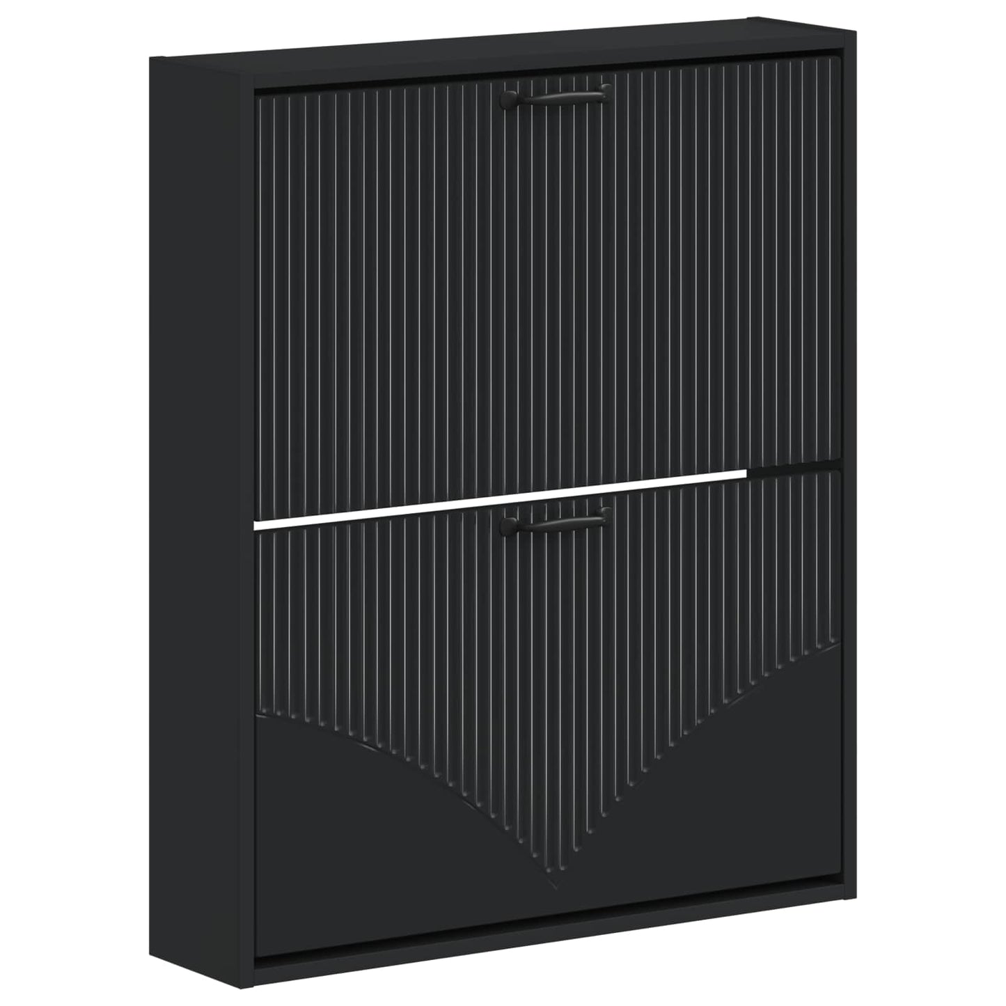 vidaXL Wall-Mounted Shoe Cabinet HOORN 71 x 17 x 86 cm Engineered Wood