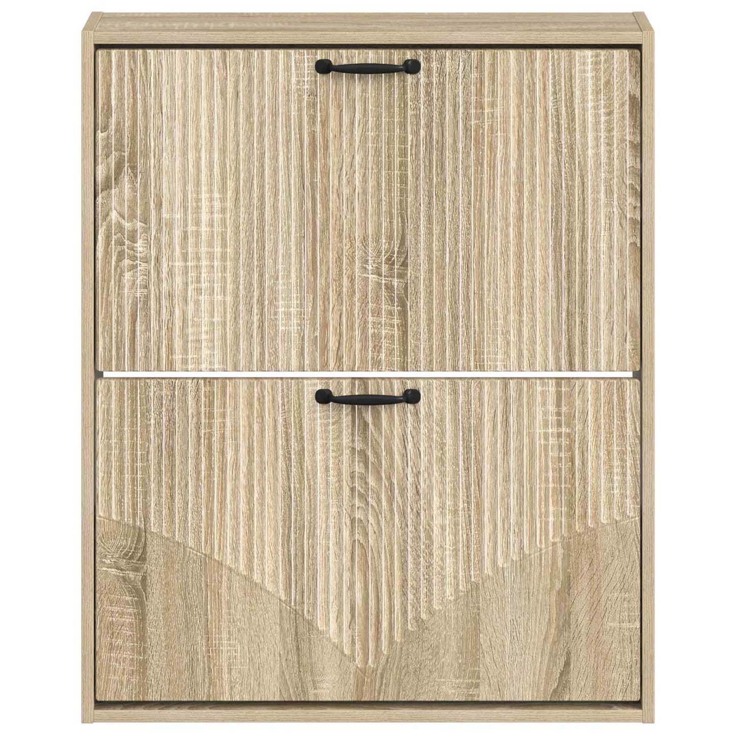vidaXL Wall-Mounted Shoe Cabinet HOORN 71 x 17 x 86 cm Engineered Wood
