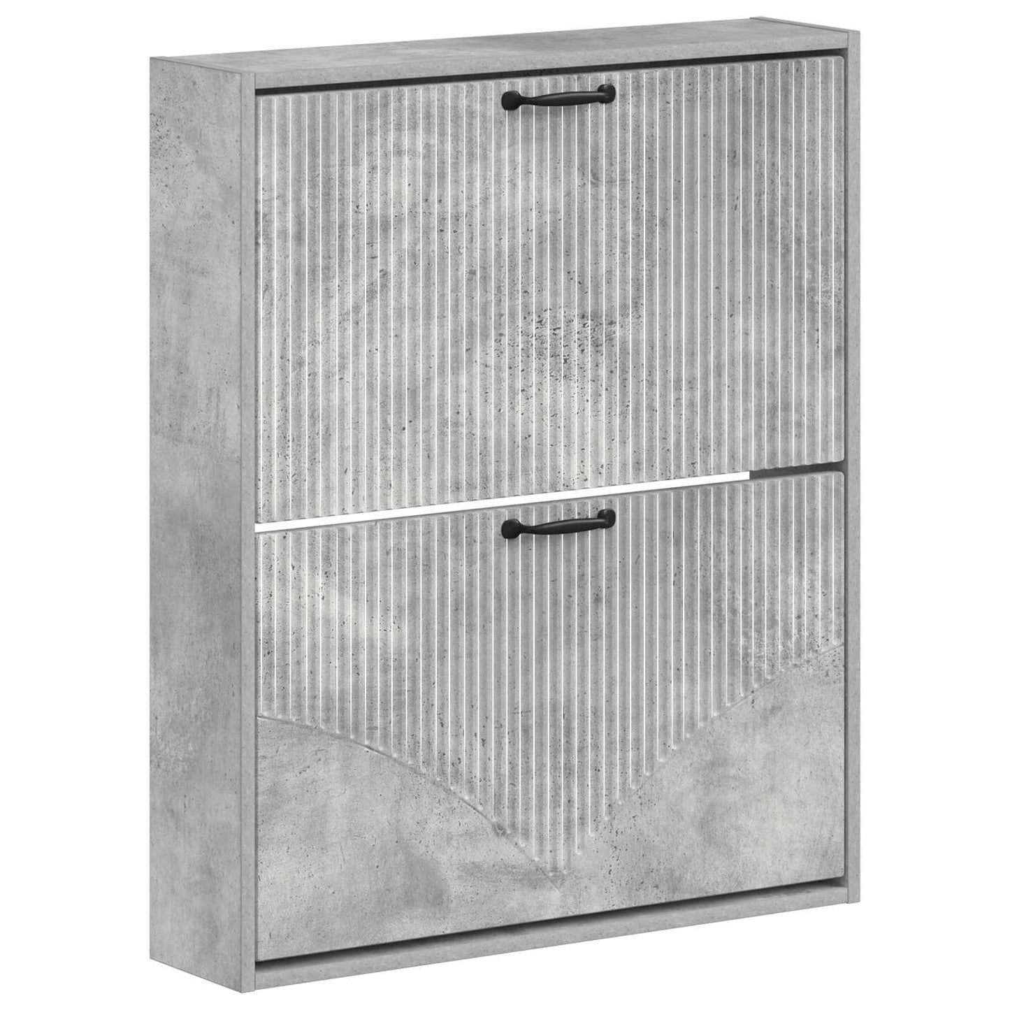 vidaXL Wall-Mounted Shoe Cabinet HOORN 71 x 17 x 86 cm Engineered Wood