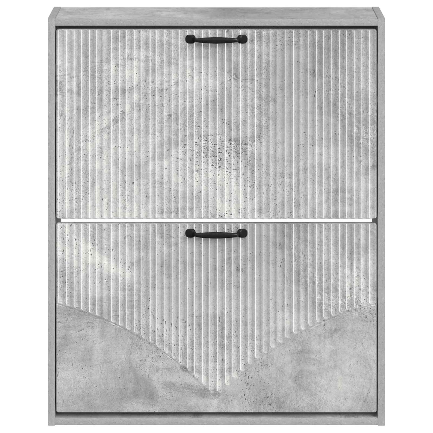 vidaXL Wall-Mounted Shoe Cabinet HOORN 71 x 17 x 86 cm Engineered Wood