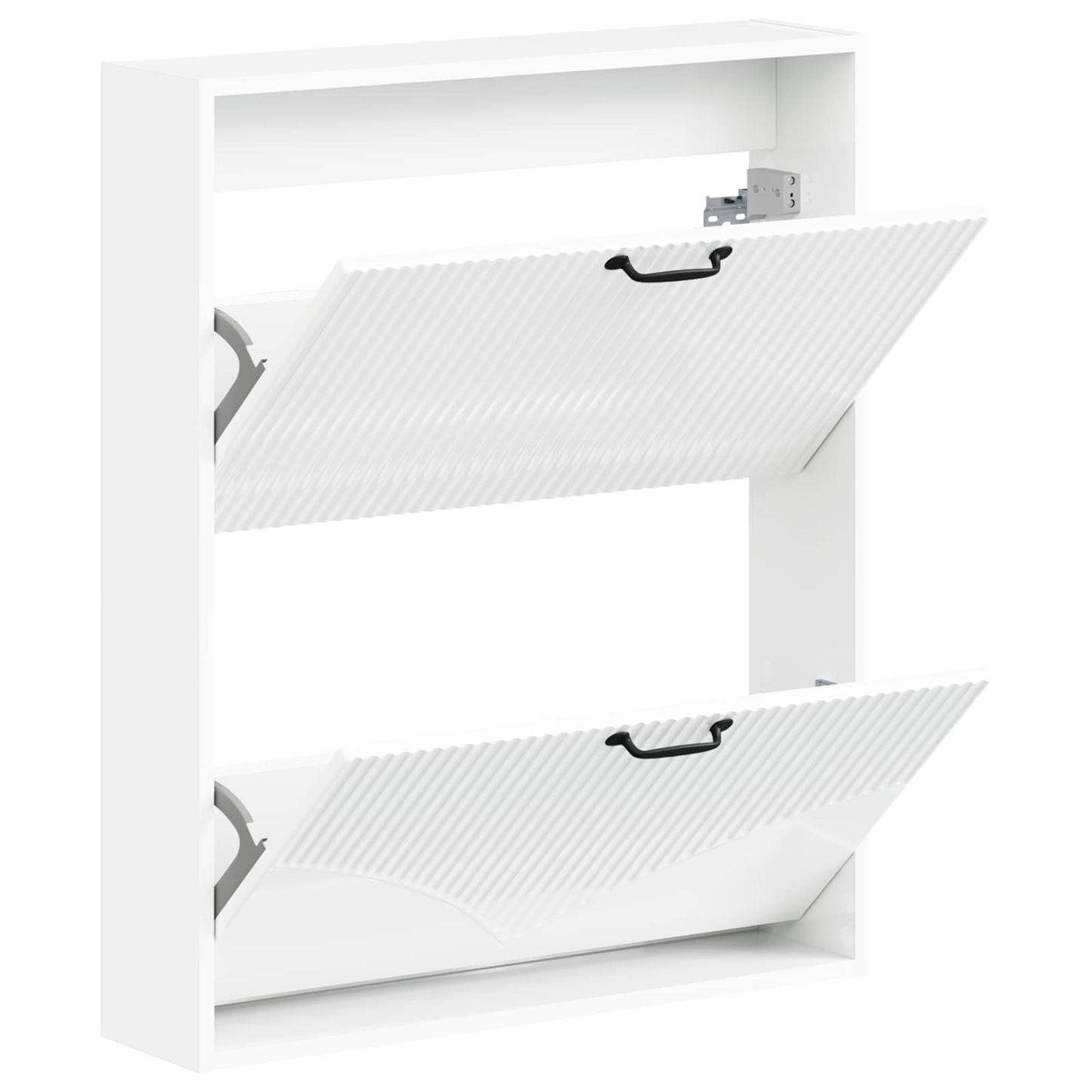 vidaXL Wall-Mounted Shoe Cabinet HOORN 71 x 17 x 86 cm Engineered Wood