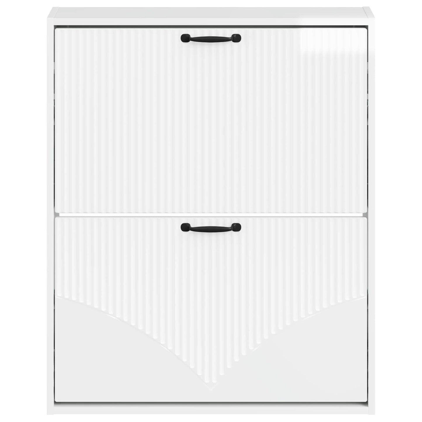 vidaXL Wall-Mounted Shoe Cabinet HOORN 71 x 17 x 86 cm Engineered Wood