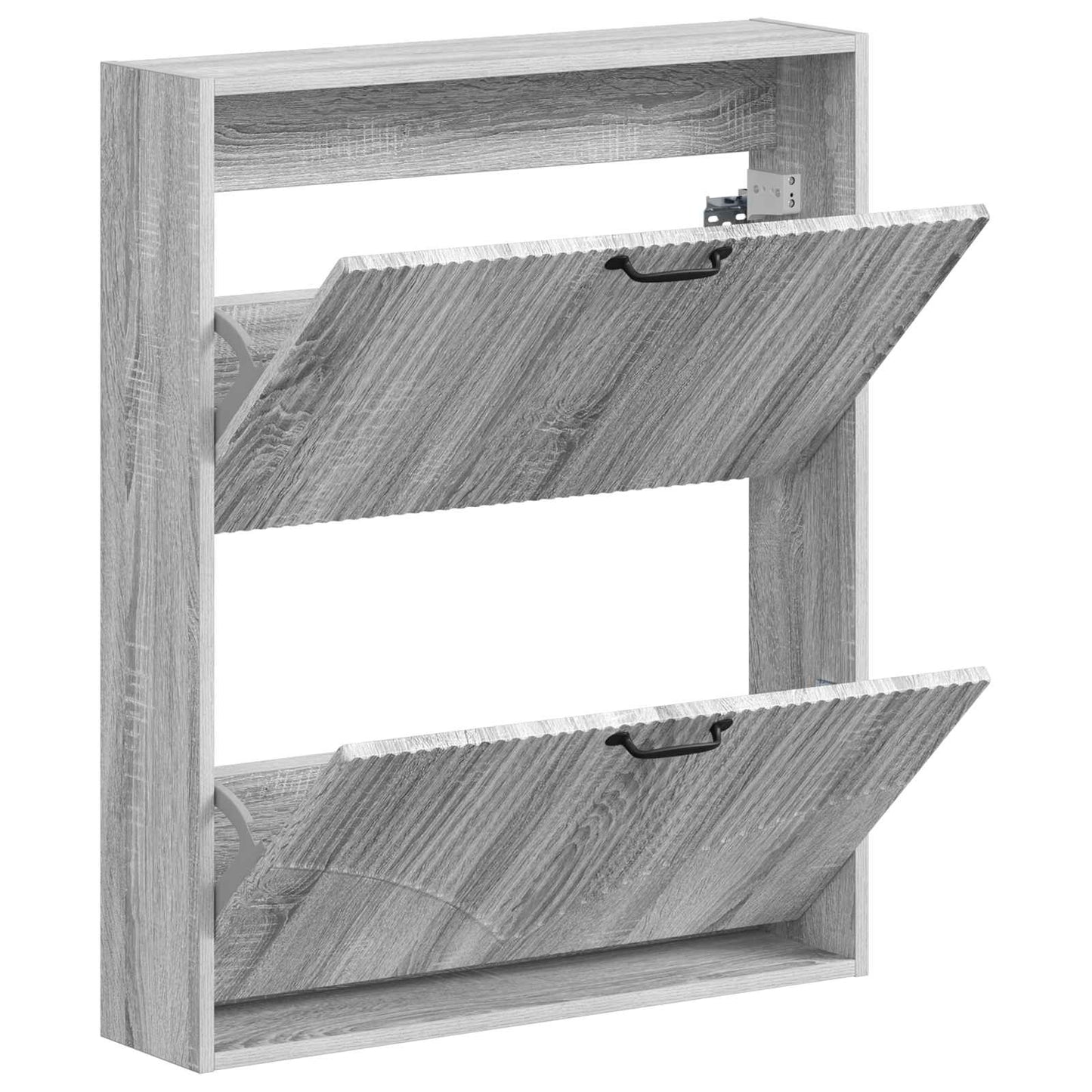vidaXL Wall-Mounted Shoe Cabinet HOORN 71 x 17 x 86 cm Engineered Wood