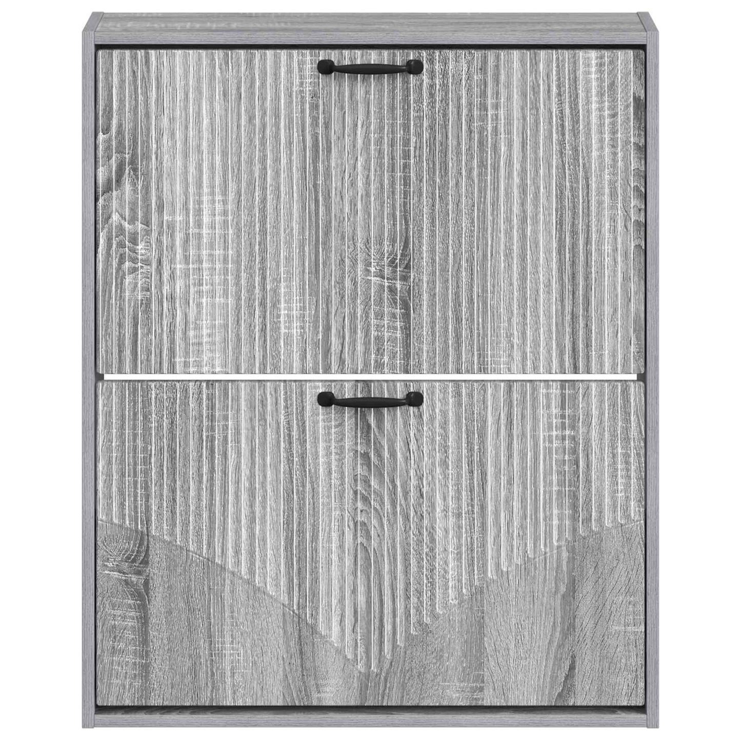 vidaXL Wall-Mounted Shoe Cabinet HOORN 71 x 17 x 86 cm Engineered Wood