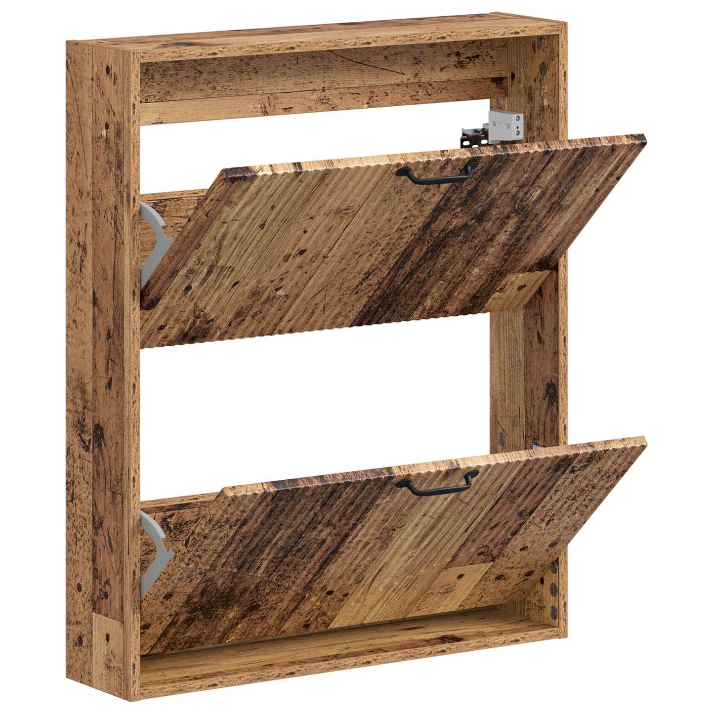 vidaXL Wall-Mounted Shoe Cabinet HOORN 71 x 17 x 86 cm Engineered Wood