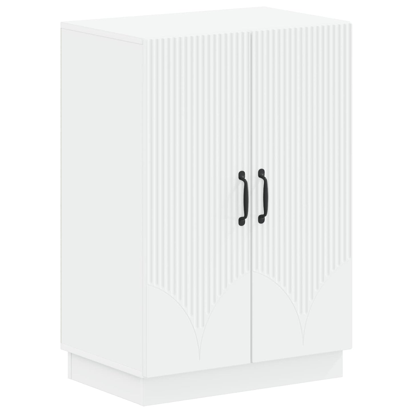 vidaXL Shoe Cabinet HOORN 59.5 x 39.5 x 87 cm Engineered Wood White