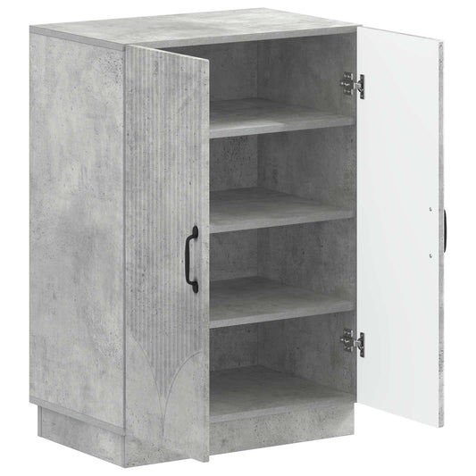 vidaXL Shoe Cabinet HOORN 59.5 x 39.5 x 87 cm Engineered Wood