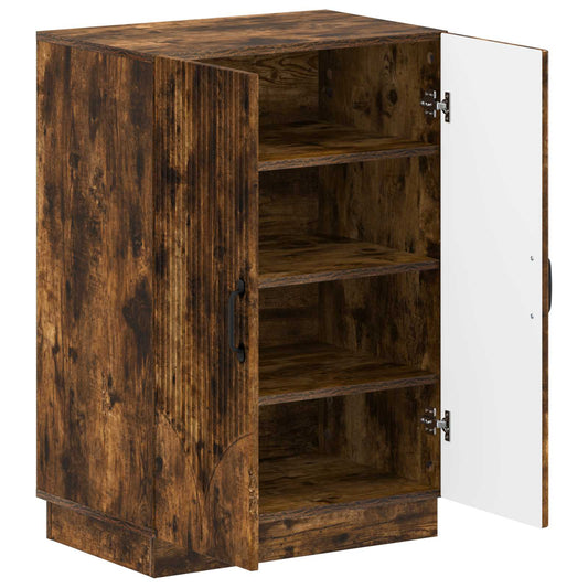 vidaXL Shoe Cabinet HOORN 59.5 x 39.5 x 87 cm Engineered Wood
