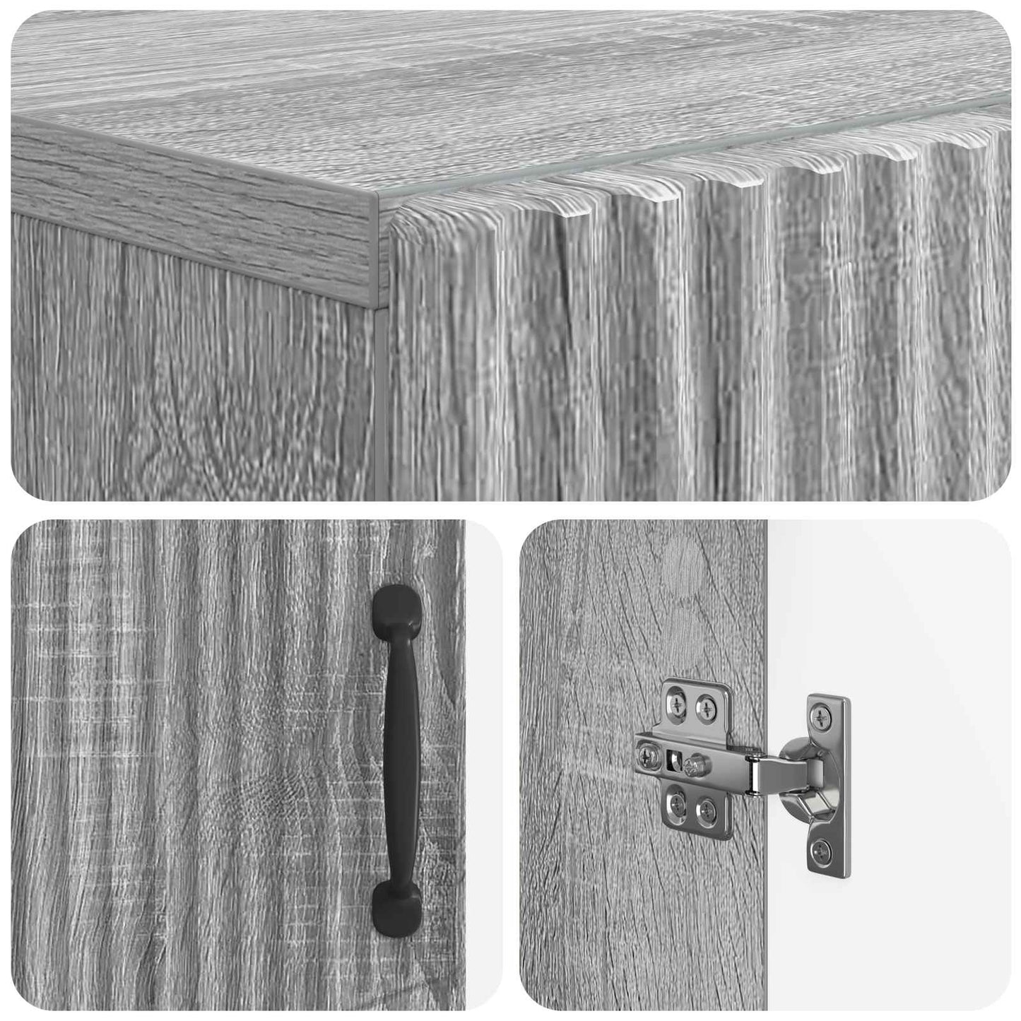 vidaXL Shoe Cabinet HOORN 59.5 x 39.5 x 87 cm Engineered Wood