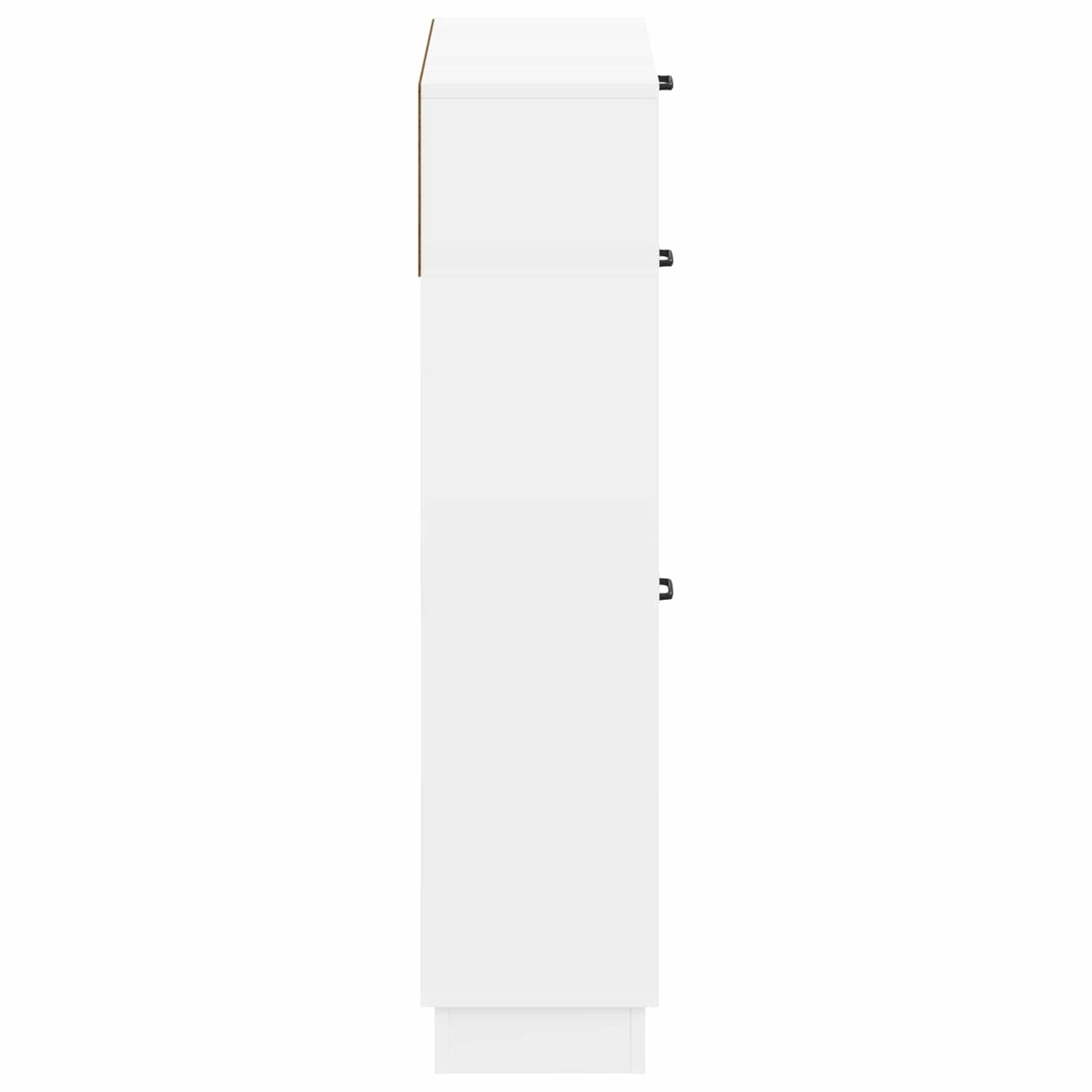 vidaXL Shoe Cabinet HOORN 78 x 24 x 100 cm Engineered Wood White