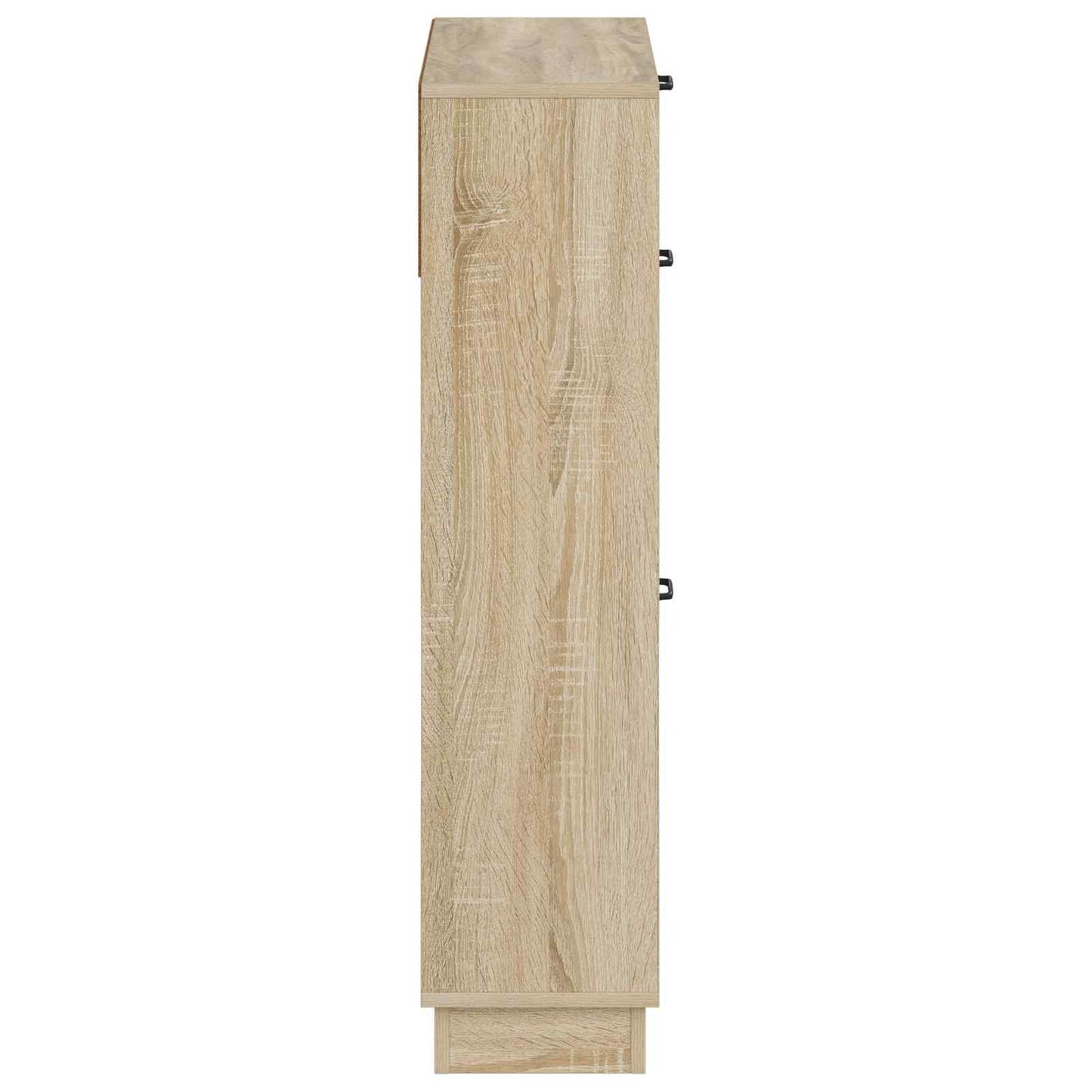 vidaXL Shoe Cabinet HOORN 78 x 24 x 100 cm Engineered Wood Sonoma Oak