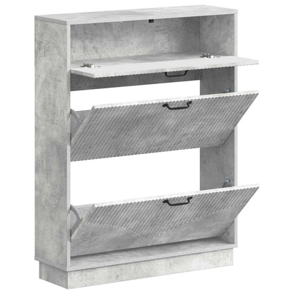 vidaXL Shoe Cabinet HOORN 78 x 24 x 100 cm Engineered Wood