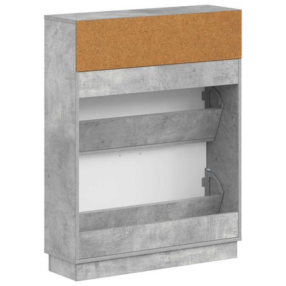 vidaXL Shoe Cabinet HOORN 78 x 24 x 100 cm Engineered Wood