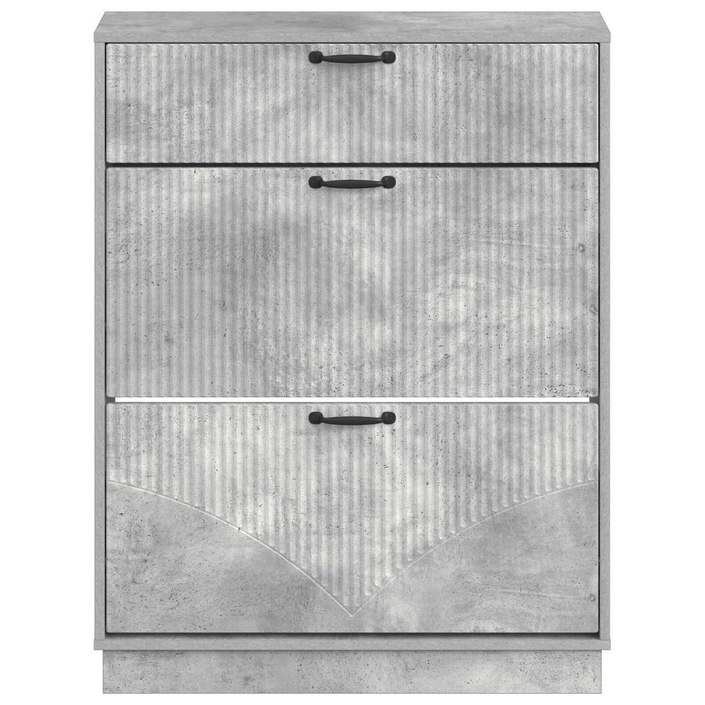 vidaXL Shoe Cabinet HOORN 78 x 24 x 100 cm Engineered Wood