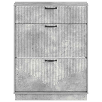vidaXL Shoe Cabinet HOORN 78 x 24 x 100 cm Engineered Wood