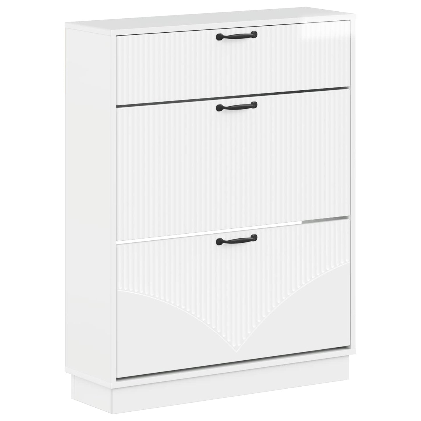 vidaXL Shoe Cabinet HOORN 78 x 24 x 100 cm Engineered Wood