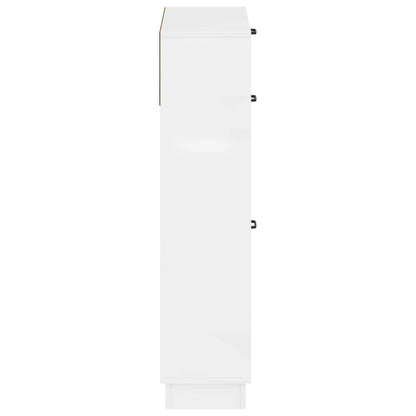 vidaXL Shoe Cabinet HOORN 78 x 24 x 100 cm Engineered Wood