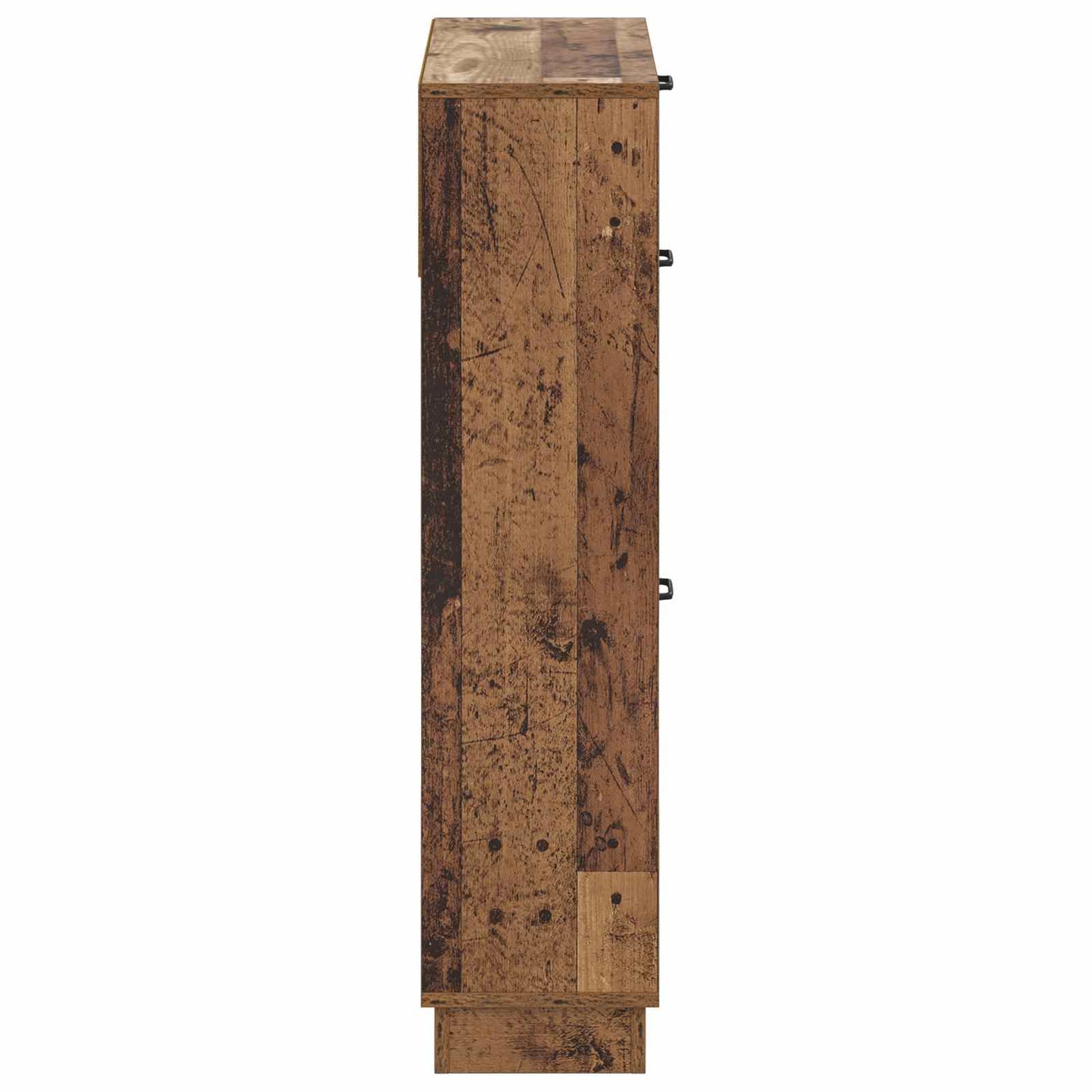 vidaXL Shoe Cabinet HOORN 78 x 24 x 100 cm Engineered Wood Old Wood
