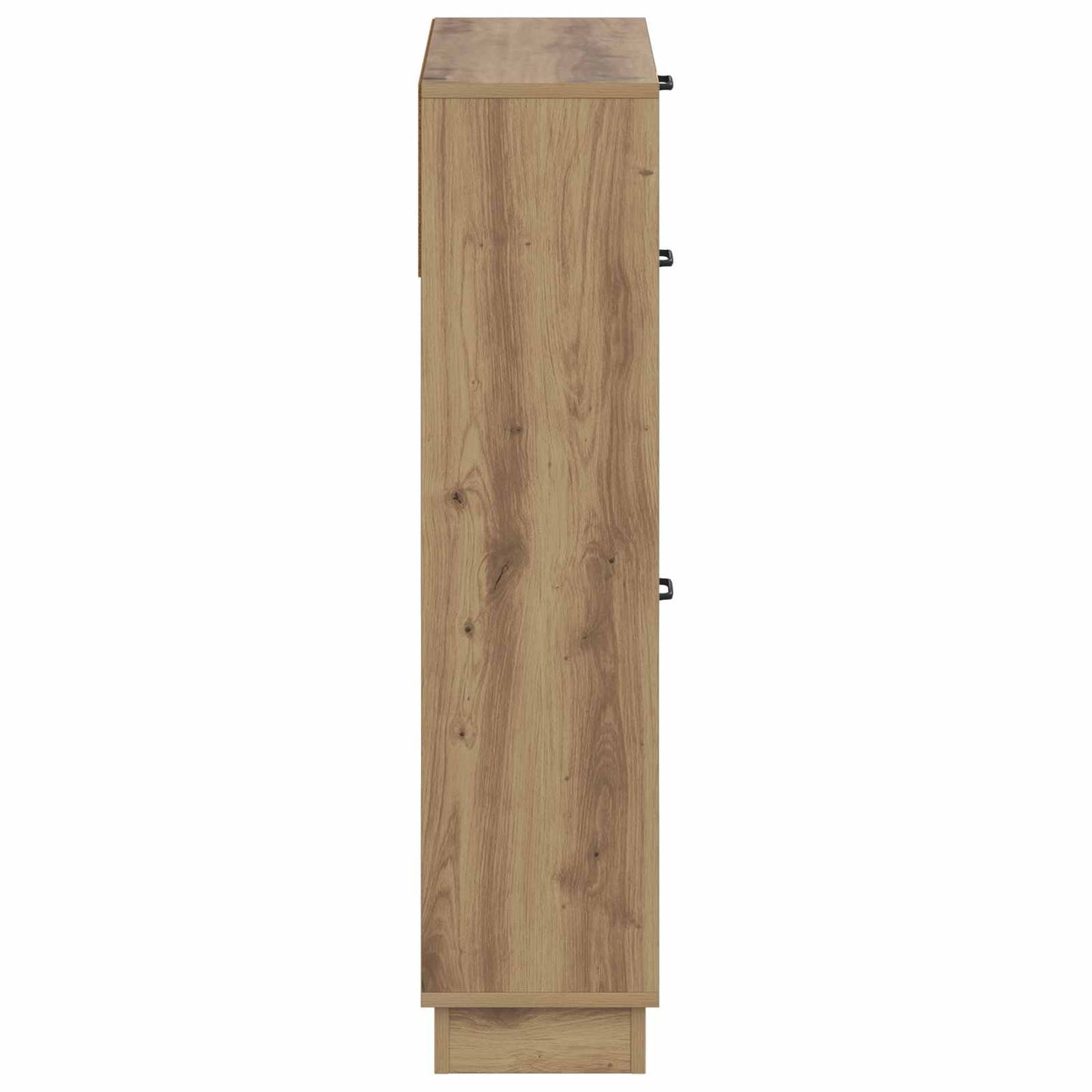 vidaXL Shoe Cabinet HOORN 78 x 24 x 100 cm Engineered Wood Artisan Oak