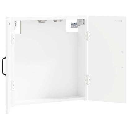 vidaXL Dartboard Cabinet HOORN White 52.5 x 10.5 x 53.5 cm