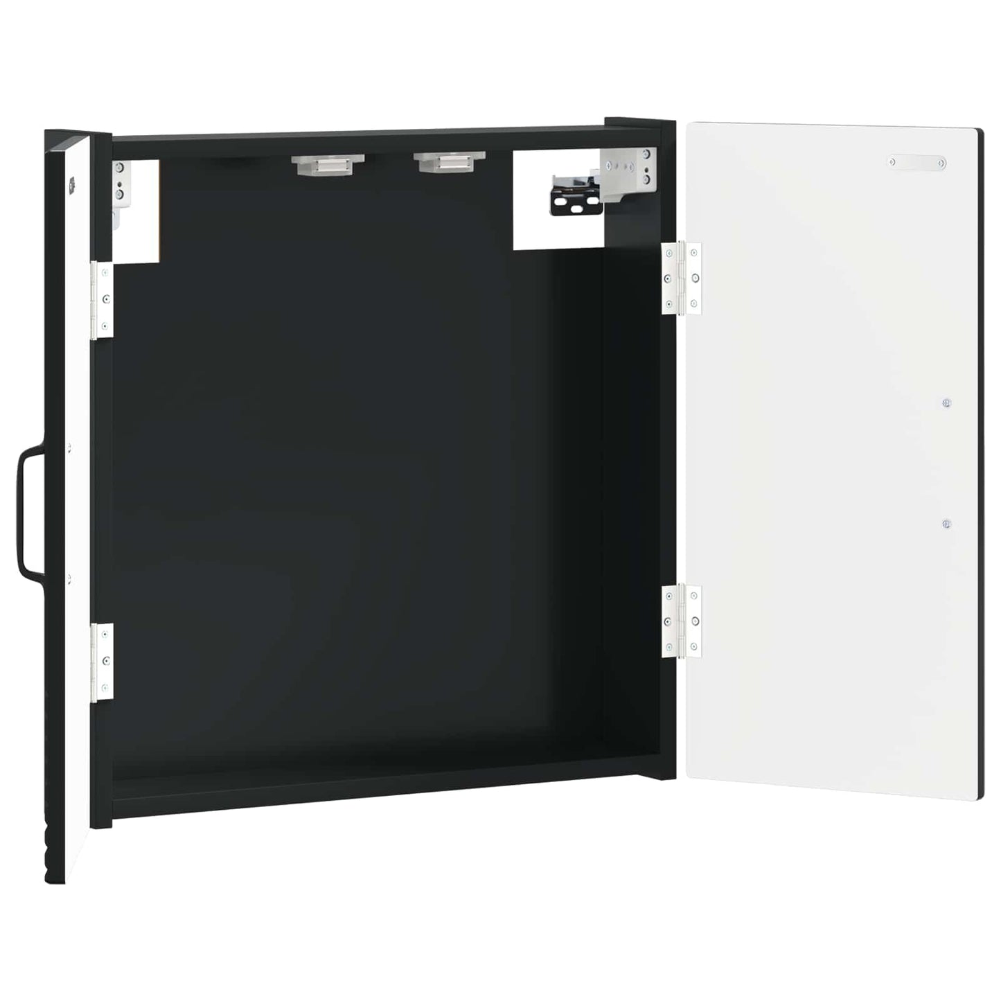 vidaXL Dartboard Cabinet HOORN Black 52.5 x 10.5 x 53.5 cm