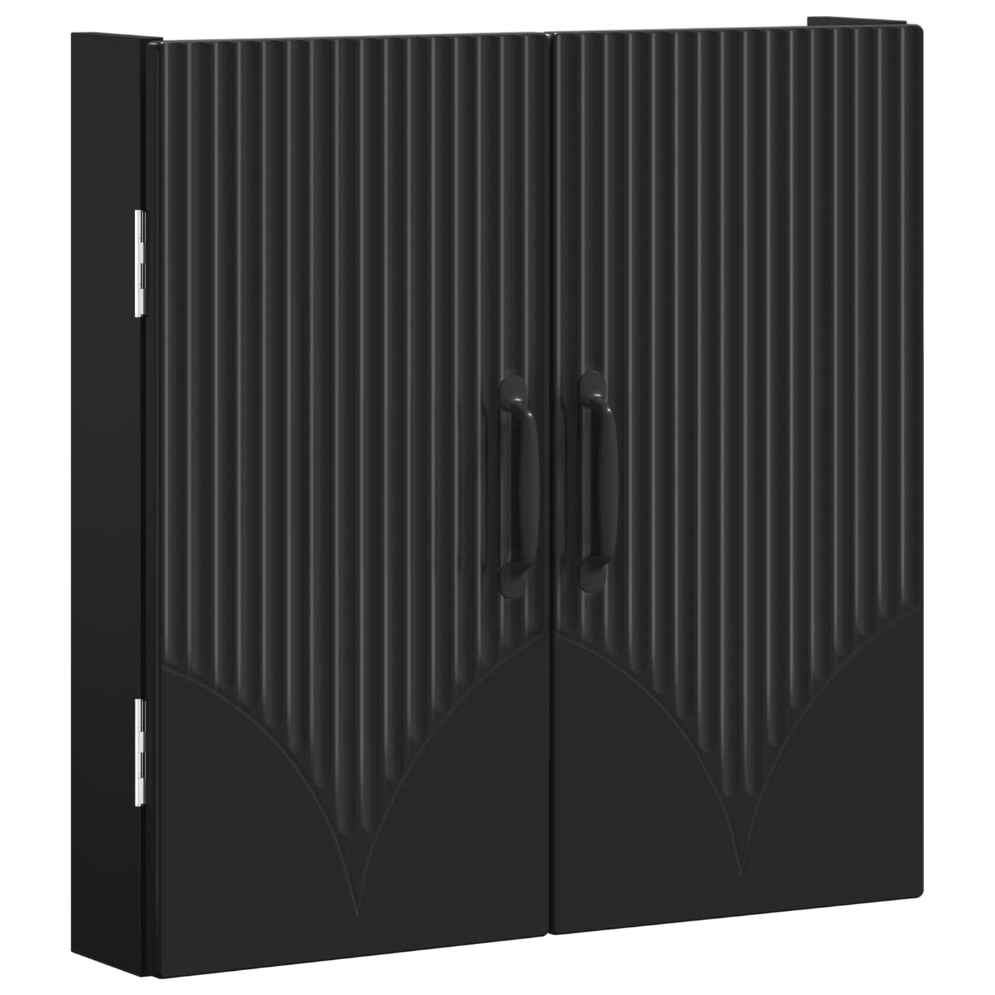 vidaXL Dartboard Cabinet HOORN Black 52.5 x 10.5 x 53.5 cm