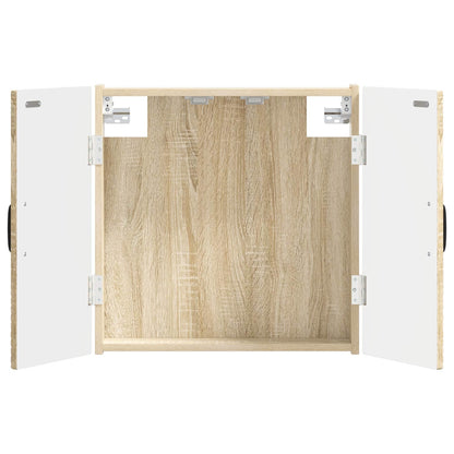 vidaXL Dartboard Cabinet HOORN Sonoma Oak 52.5 x 10.5 x 53.5 cm