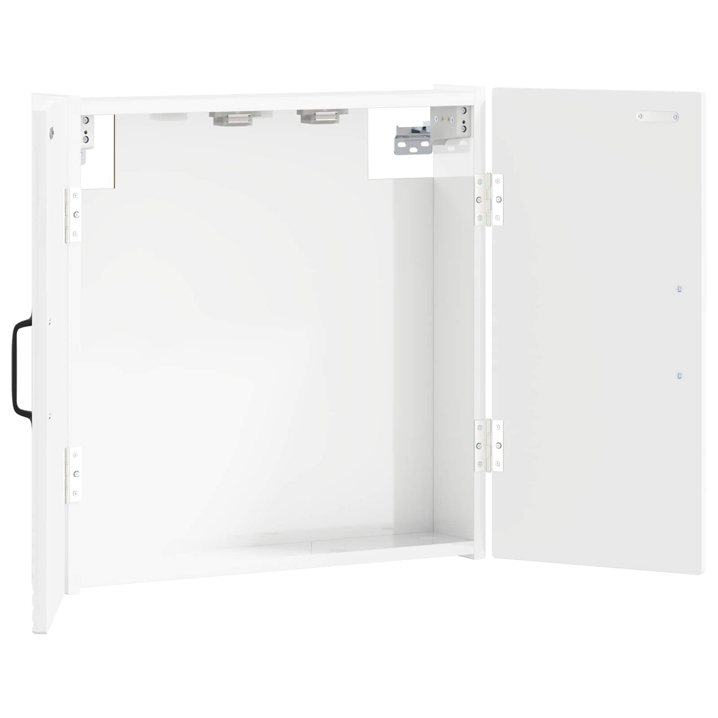 vidaXL Dartboard Cabinet HOORN High Gloss White 52.5 x 10.5 x 53.5 cm